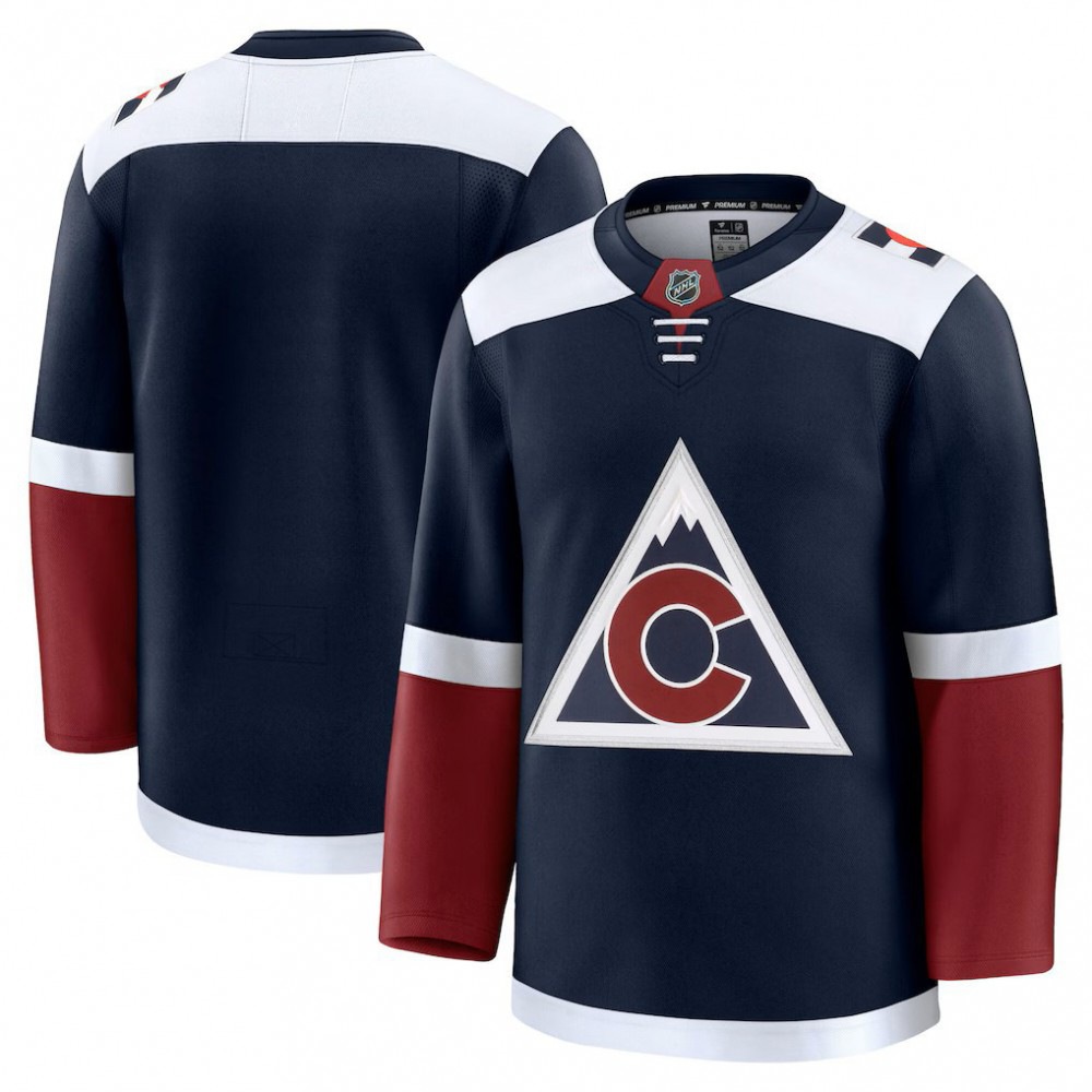 Colorado Avalanche Navy Alternate Premium Jersey-Pro Kit Vault | Brand New 26/27 Sports Jerseys